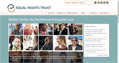 Desktop Screenshot of equalrightstrust.org