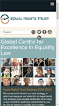 Mobile Screenshot of equalrightstrust.org